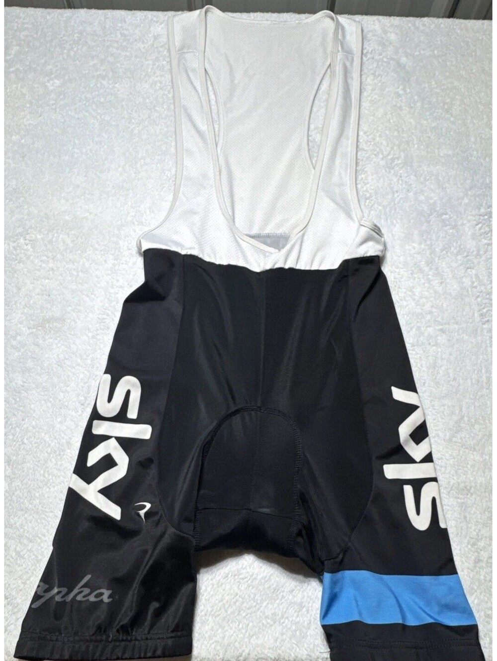 Rapha Team Sky Cycling Bib Shorts Size X-Large Padded Road Bike
